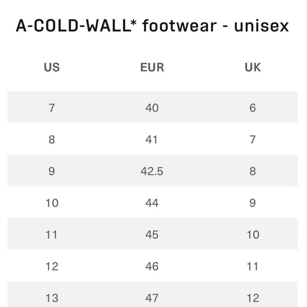 A-COLD-WALL* featuring calf